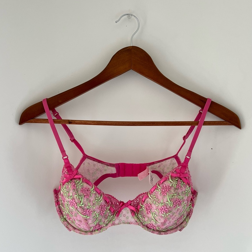 Vintage Lightly Lined Balconette Bra
